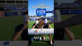 Yes or No CHALLENGE: Unreleased Baseball Edition! #shorts