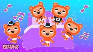 Five Little Monkeys Jumping on the Bed | UniTunes | UniLand Kids