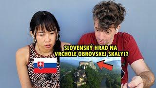 Our Reaction to Top 10 Places To Visit In Slovakia (Subtitles in Slovak and English)