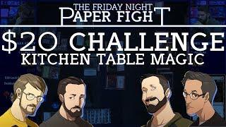 $20 LGS Deckbuilding Challenge || Friday Night Paper Fight