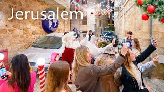 Merry Christmas From Jerusalem! A Nighttime Immersion into the Festive Atmosphere 