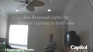 Bedroom Lighting - 5 Most Common Mistakes to Avoid