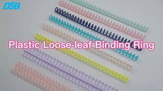 A4 Plastic Loose-leaf Binding Ring Binder Rings - DIY Binding Books, Documents, Albums...