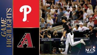 Phillies vs. D-backs NLCS Game 4 Highlights (10/20/23) | MLB Highlights