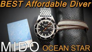 MIDO Ocean Star Tribute Vintage Inspired 200m Diver With Automatic Powermatic 80