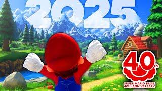 Next Year Is Going to be HUGE for Mario's 40th Anniversary!