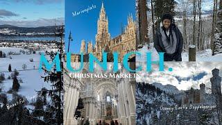 Munich Vlog | Christmas markets, Autobahn road trips, and  Neuschwanstein Castle