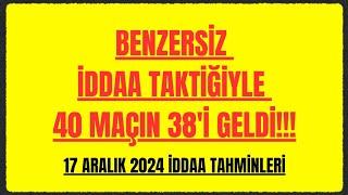 BENZERSİZ BANKO İDDAA TAKTİĞİ/17 ARALIK 2024 İDDAA TAHMİNLERİ/TUTTURAN TV