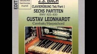 Leonhardt, Bach, ex Bwv 826