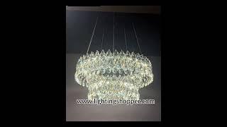 Modern Crystal Chandelier For Dining Living Room