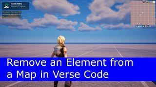 Remove an Element from a Map in Verse Code