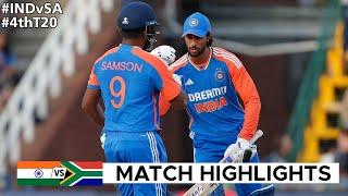 India vs South Africa 4th T20 Highlights 2024 | IND vs SA 2024 | IND vs SA 4th T20 Highlights 2024