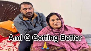 Allhamdulillah Ami Jaan Getting Better  | Don’t Spread Fake News For Maa G @Wickycheema-e5f