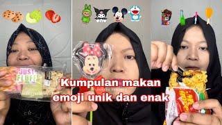 KOMPILASI MAKAN EMOJI UNIK DAN ENAK  #fyp #viral #trending # #trendingshorts #viralvideo