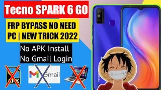 Tecno Spark 6 Go Frp Bypass Without Pc | New Solution 2022