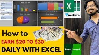 How to Earn $20 to $30 Daily with MS Excel Easily