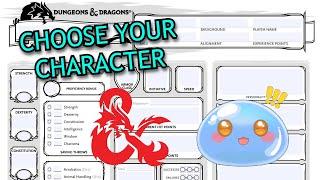 Chat DnD Character Creation!