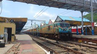 6 IN 1 VIDEO HIGHLIGHTS HIGH SPEED TRAINS IN VIJAYAWADA DIVISION