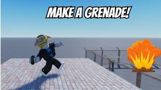 How to Make a Grenade!