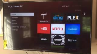 TCL Roku TV - Setting Up Live TV Pause/Playback (kind of record) Feature - TCL 55US57-W