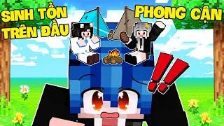 SAMMY THỬ THÁCH 24H SINH TỒN TRÊN ĐẦU PHONG CẬN TRONG LÀNG HERO TEAM MINECRAFT