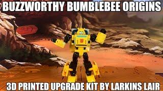 Transformers Buzzworthy Bumblebee Origins 3D Printed Upgrade Kit by Larkins Lair Review