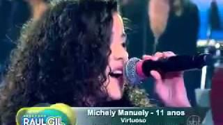 Michely Manuely - Virtuoso - Programa Raul Gil - Jovens Talentos Kids