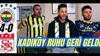 KADIKÖY'DE GOL ŞOV FENERBAHÇE - SİVASSPOR MAÇINA TEPKİ VERDİK ! (FANATİK FENERBAHÇELİLER)