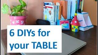 Must have items for your study table |  Study Table Decoration Ideas | DIYs for your Desk