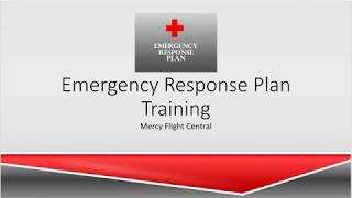 Emergency Response Plan Training Video FINAL 2019