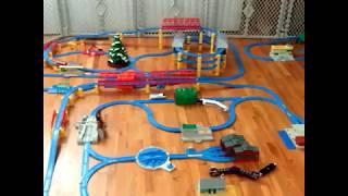 Evan Almighty with Tomica Train Sets 12-06-13