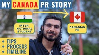 My Canada PR Story | Step by Step process from Study to PR | Express entry 2021