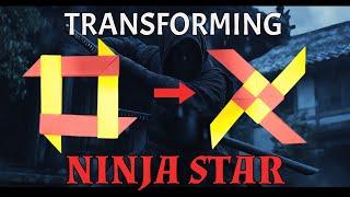 How to Make Origami Transforming Ninja Star (Shuriken) – Easy Step-by-Step Tutorial