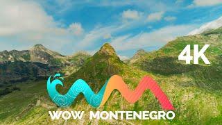 NORTH OF MONTENEGRO - 4K - RELAXING - WOW MONTENEGRO