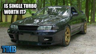 500HP Nissan GTR R32 V-SPEC Review! Is Single Turbo Worth the Money?