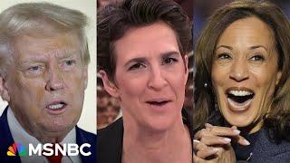 'Shock result': Maddow on bombshell Iowa poll with Harris leading Trump