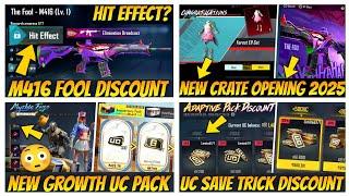 Hurry | Get m416 Fool Hit Effect In Cheap Uc Trick | Bgmi Next Mythic Forge |3.7 Update Growth Pack