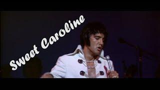 ELVIS PRESLEY - Sweet Caroline  (Las Vegas 1970) New Edit 4K