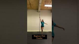 Beginner Pole Dance Combo // Pole Fitness Tutorial #poledance #polefitness #polecombo