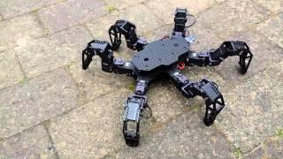 Trossen Robotics PhantomX Mark II First Phoenix code test