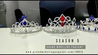 Exclusive Tiara Crown Grand Modeling Pageant