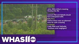 Family of man killed outside Valhalla Golf Club during PGA Championship files lawsuit