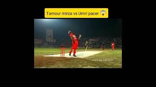 Tamour mirza vs Umri pacer Ak 47  #tapeballcricket #shortsfeed #youtubeshorts #viralshort