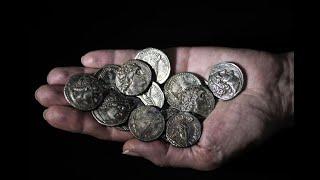 IAA - Silver Coins Treasure Found at the Judean Desert