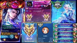 suyou perfect gameplay play against mpl ,meta hero, and global enemies ~ Suyou best build | MLBB