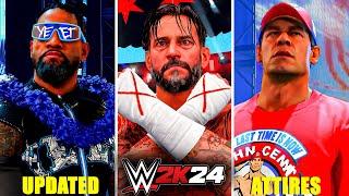 WWE 2K24: Updated Character & Attire Mods That Hit Different!