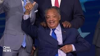 WATCH: The Rev. Jesse Jackson appears at 2024 Democratic National Convention | 2024 DNC Night 1