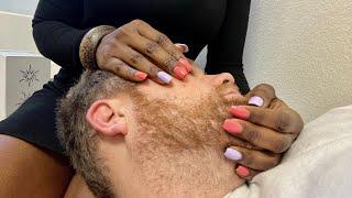 Sweet Sleep Scratch: ASMR Beard Scratch and Care