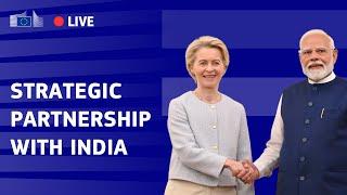 EU-India Partnership: Commission President von der Leyen and Prime Minister of India Narendra Modi