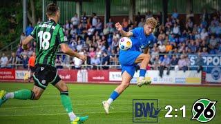 Regionalliga Nord 2023/24 | 1. Spieltag | Blau-Weiß Lohne 2:1 Hannover 96 U23 | ᴴᴰ